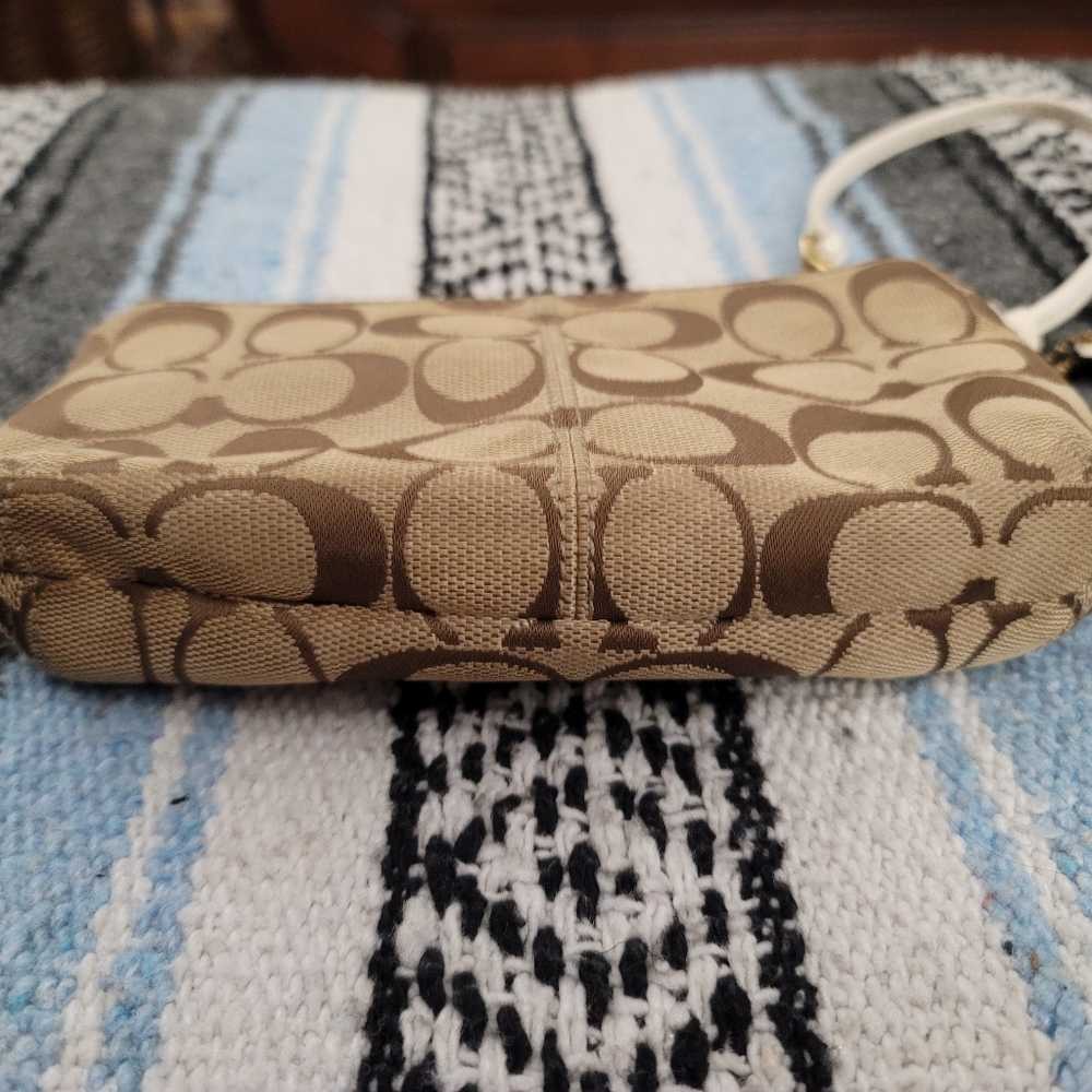 Coach Monogram Wristlet - Picture 2 of 4